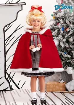 Disfraz de chica navideña para niños pequeños