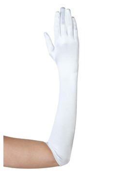 Guantes blancos talla extra