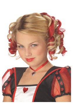 Clips de cabello rojo rizado