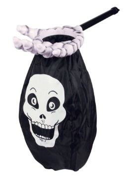 Bolso para dulces de esqueleto