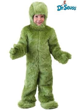 Mameluco verde peludo para niños pequeños
