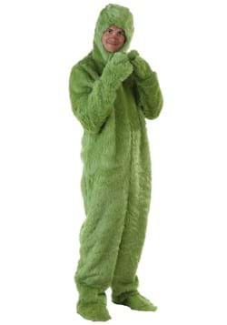 Mameluco verde peludo para adulto