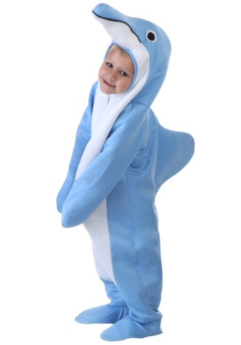 Disfraz de delfín para niños pequeños