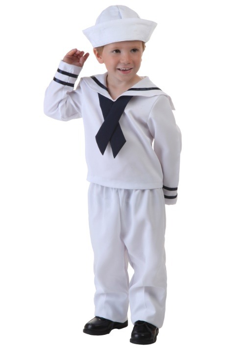 Disfraz de marinero para niños pequeños