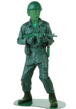 Disfraz de hombre del ejército verde Infantil