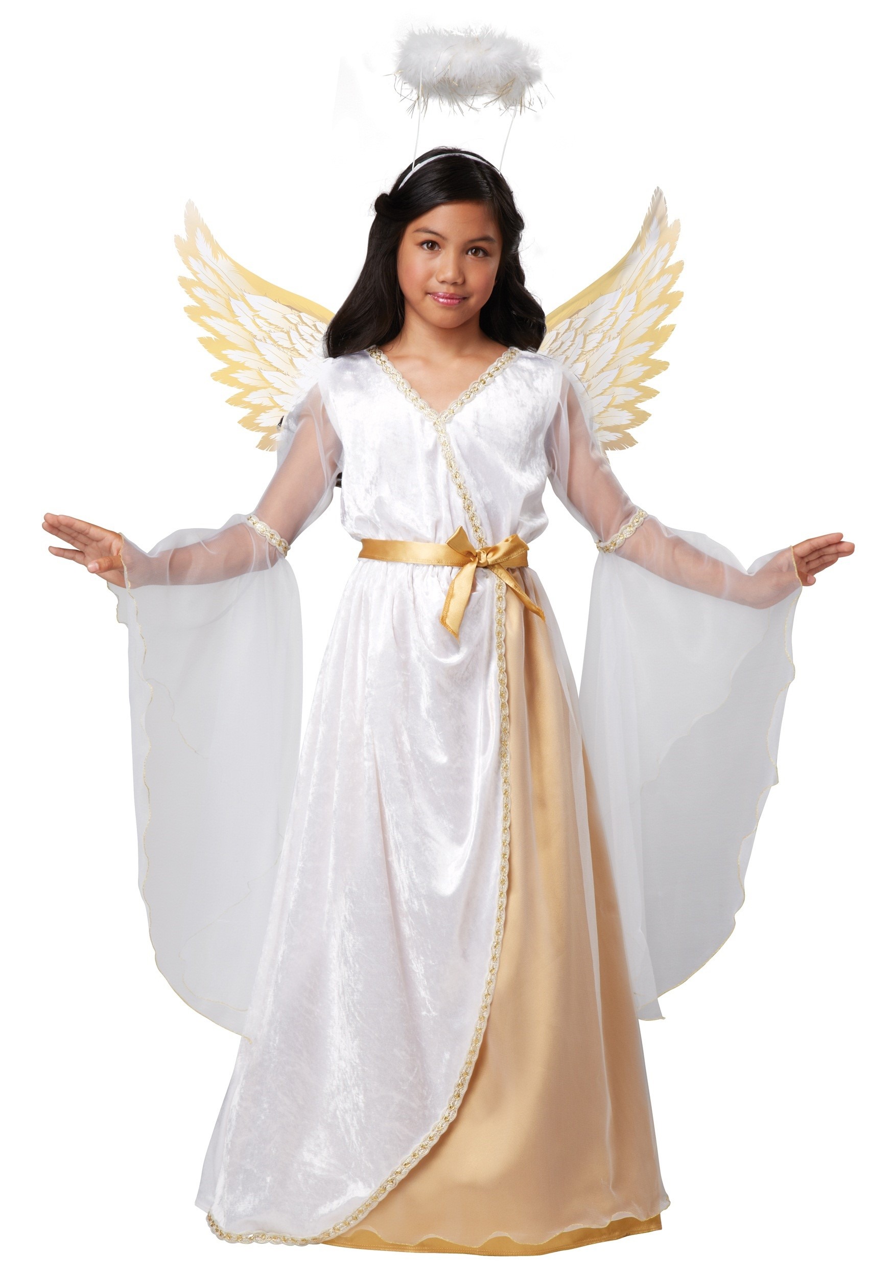 Disfraz de ángel guardián para niñas