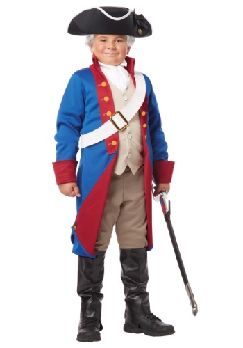 Disfraz de patriota americano para niño