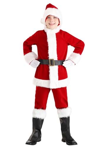 Disfraz infantil deluxe de Santa