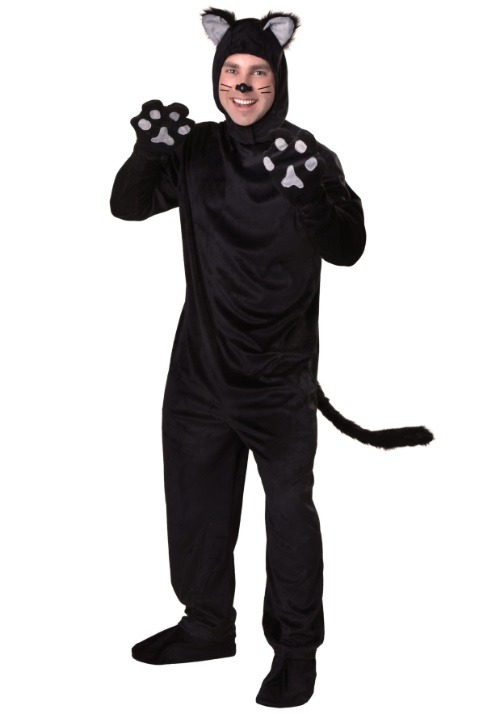 Disfraz de gato negro talla extra