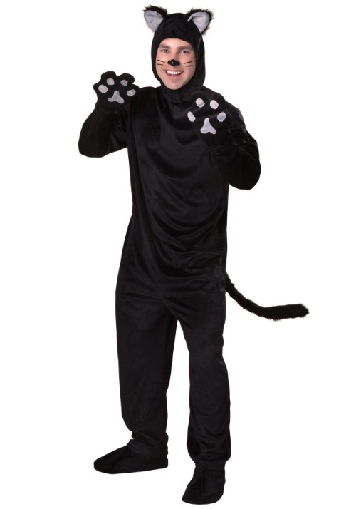 Disfraz de gato negro para adulto