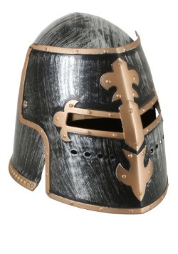 Casco medieval ajustable para adulto