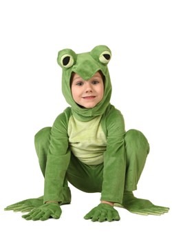 Disfraz de rana deluxe para niños pequeños
