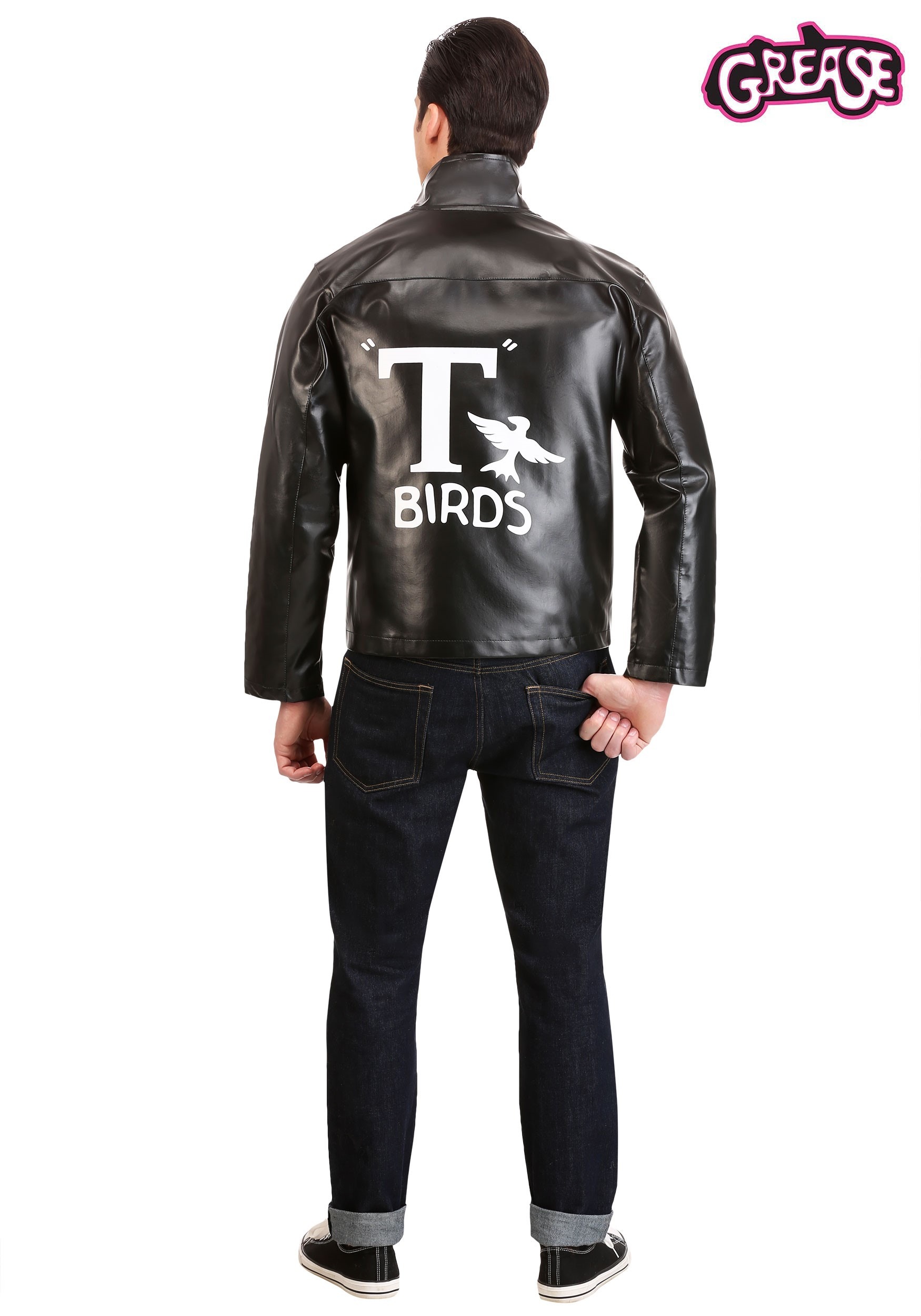 Grease Danny disfraz de Cosplay para hombre, chaqueta de t-birds