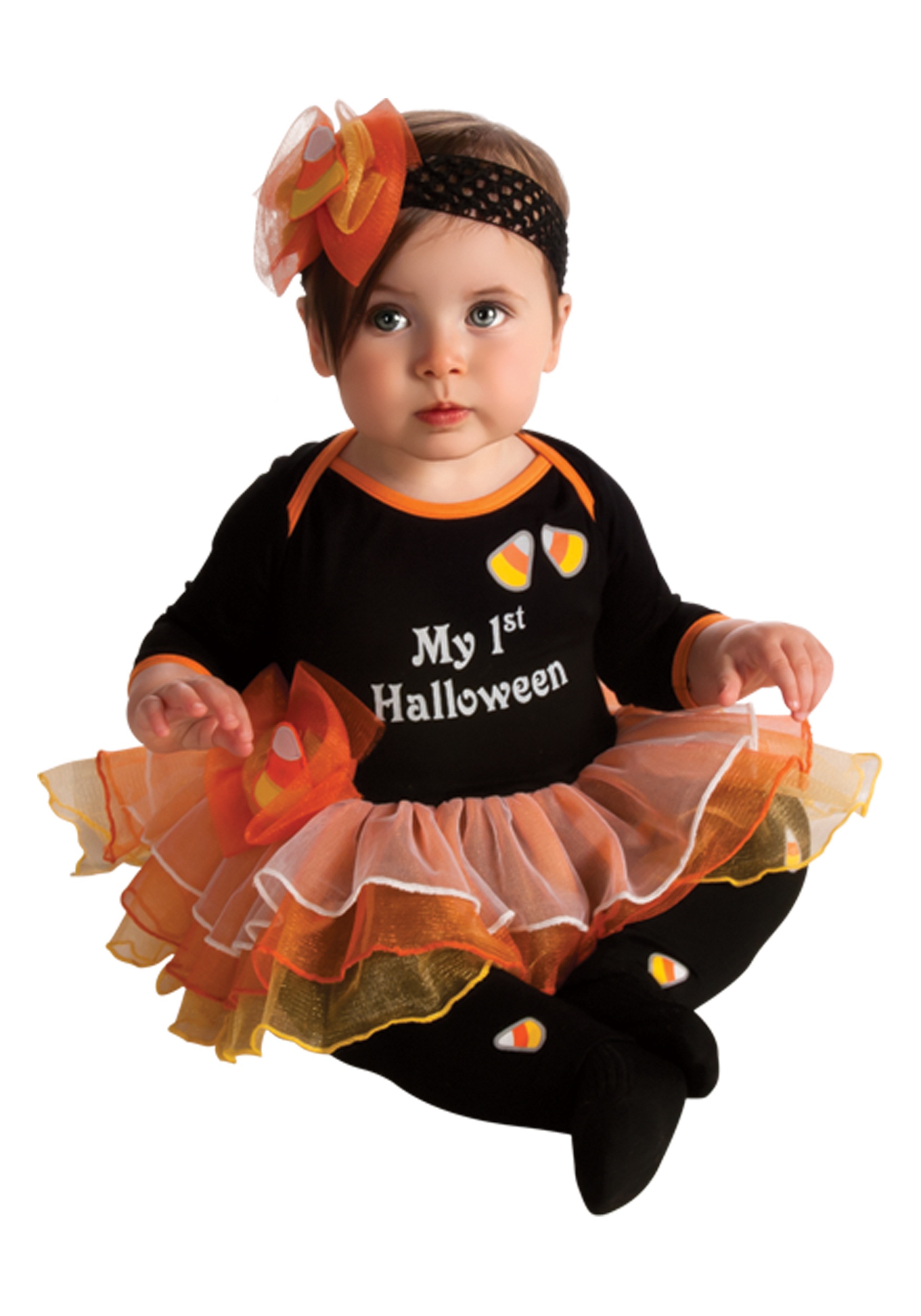 TUEMOS Mi primer disfraz de Halloween para recién nacido bebé niña Halloween mameluco de lunares tutú falda con diadema juegos de ropa de Halloween 