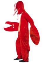 Lado de disfraces de langosta roja para adultos