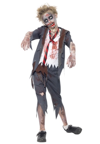 Disfraz de Zombie School Boy