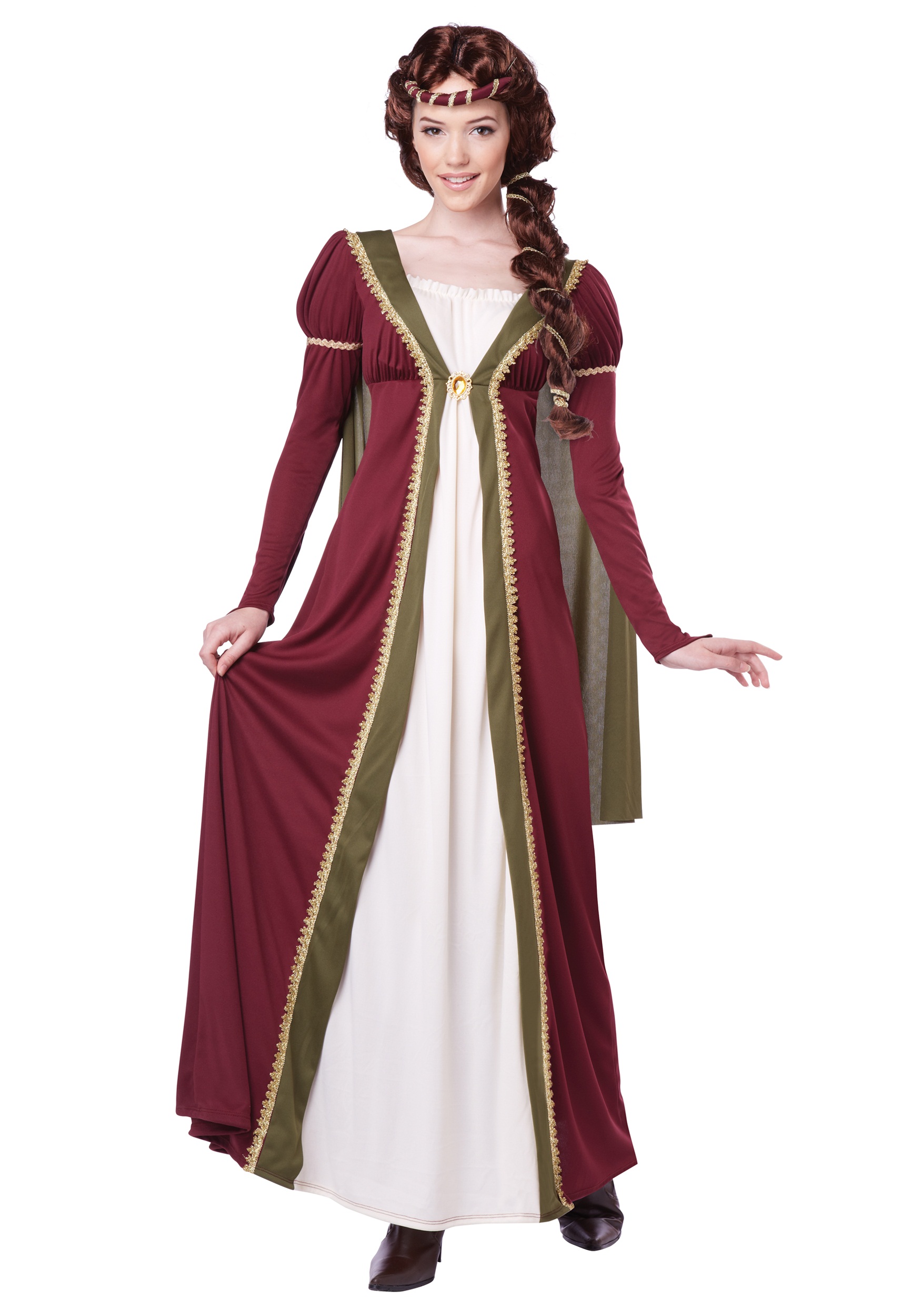disfraz de medieval hortelana para mujer  Disfraz medieval mujer, Disfraces  medievales, Ropa medieval