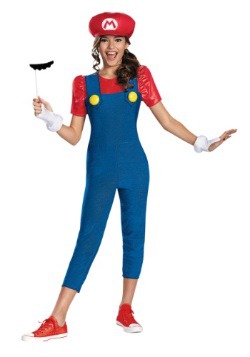 Disfraz de Mario para niñas tween