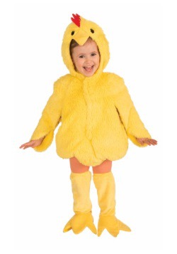 Disfraz de pollo de felpa infantil