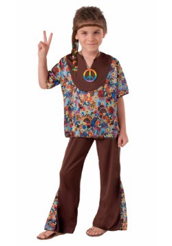 Disfraz de chico hippie