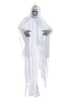 Colgante de fantasma de sombra blanco
