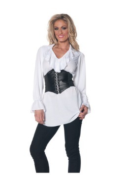 Blusa de pirata con volantes
