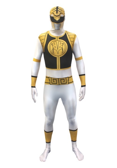Power Rangers: Disfraz Morphsuit de Ranger Blanco