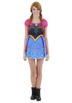 Mujer Congelada Soy Anna Skater Vestido