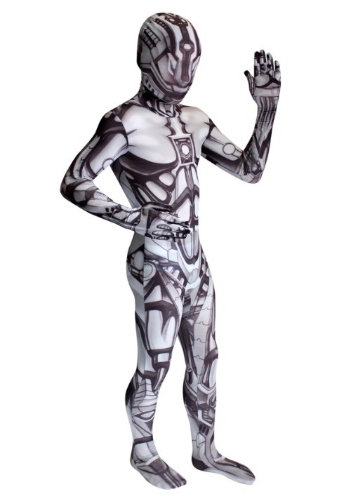 Morphsuit de androide para niño