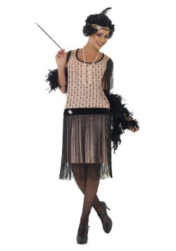 Disfraz Coco Flapper de los años 20 para mujer talla extra