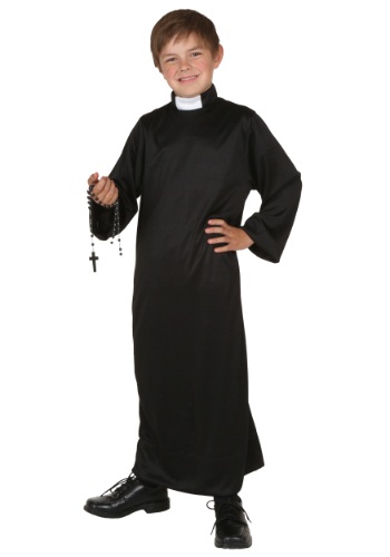 Disfraz infantil de sacerdote