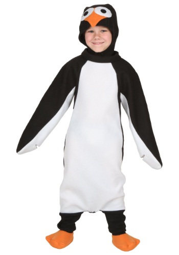 Disfraz de pingüino feliz para niños pequeños