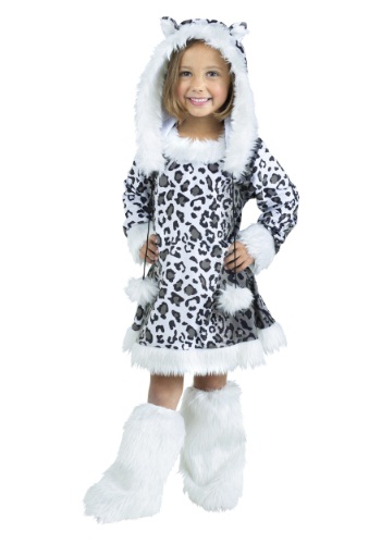 Disfraz de leopardo de nieve para niños/niños pequeños