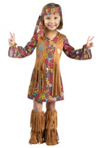 Disfraz de hippie de paz y amor para niños pequeños