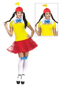 Disfraz de Tweedle Dee/Dum sexy para adulto