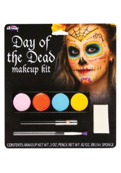 Maquillaje de Día de Muertos para mujer