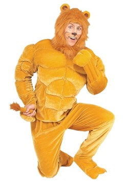 Disfraz de león macho talla extra