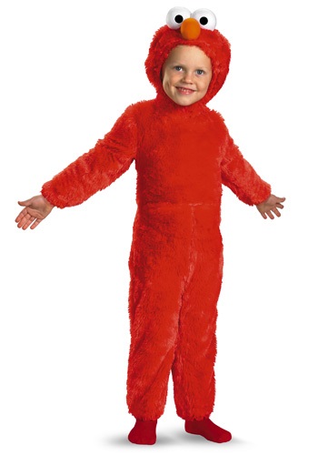 Disfraz de Elmo peludo para niños pequeños