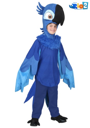 Disfraz de Blu de Río para niños