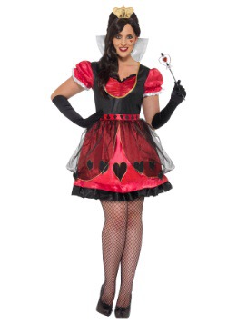 Disfraz Reina de Wonderland talla extra