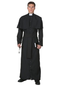 Disfraz de sacerdote deluxe talla extra
