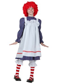 Disfraz infantil de muñeca de trapo