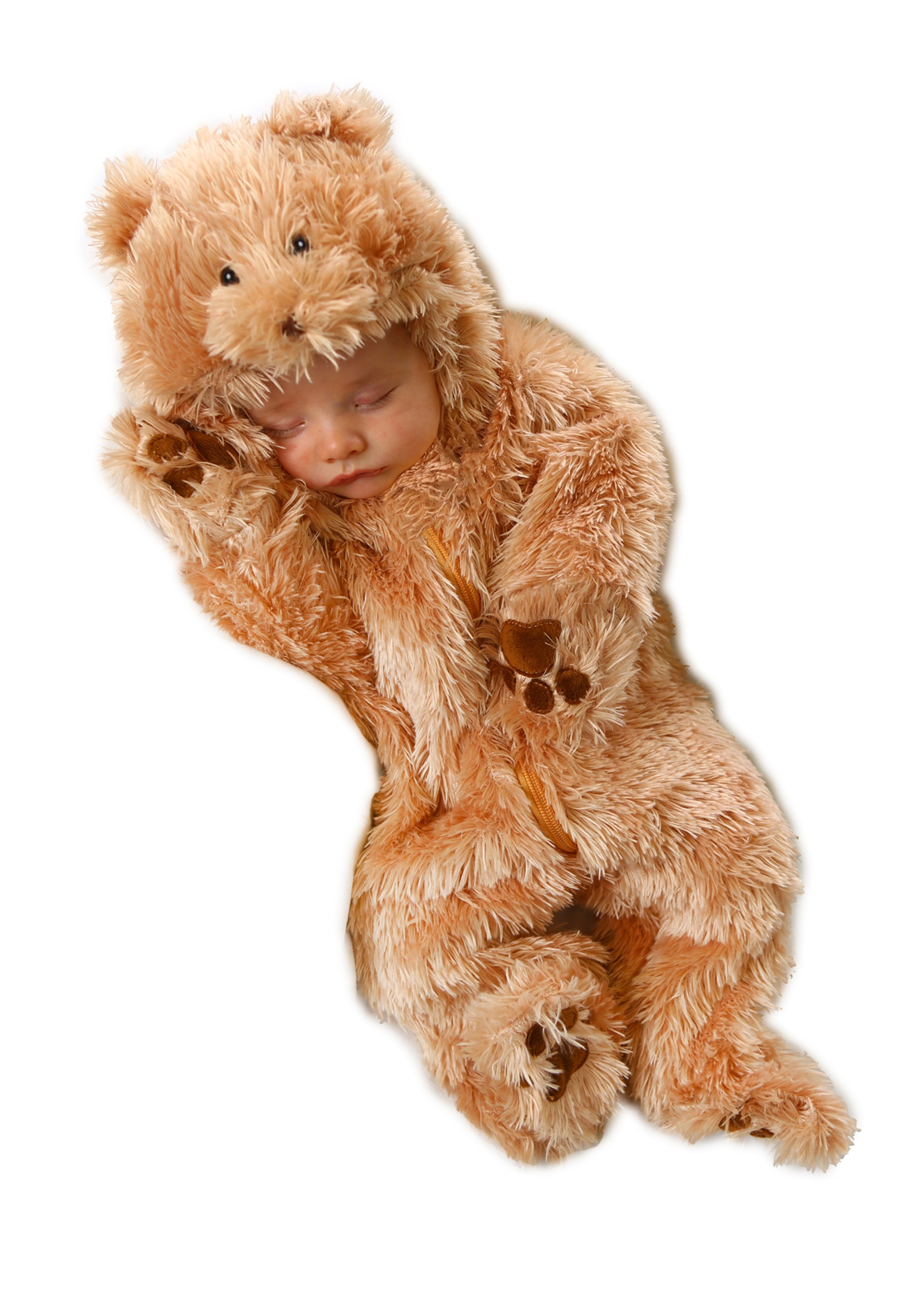 Bebé Disfraz Niños Pequeños Disfraz Cuddle Bear animal Mundial Del Libro Día De Peluche Marrón