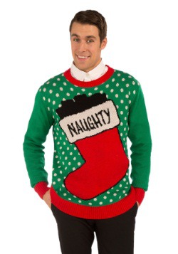 Suéter naughty navideño