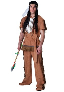 Disfraz americano nativo talla extra