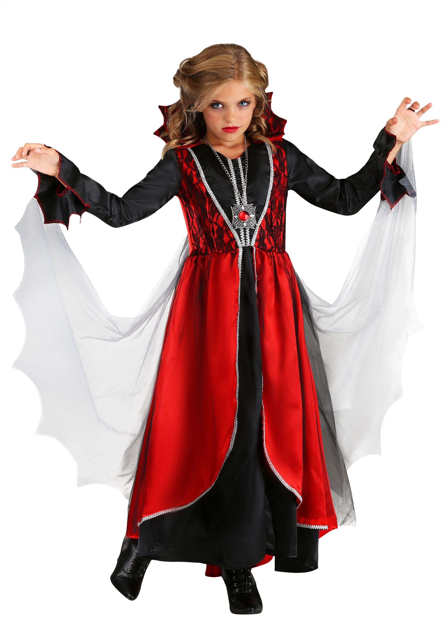 Disfraz de vampira para niñas