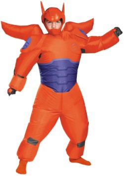 Disfraz inflable rojo Baymax para niño