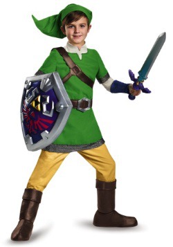 Disfraz de lujo de Link para niños