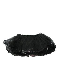 Tutu de lentejuelas negras para bebé/niño pequeño