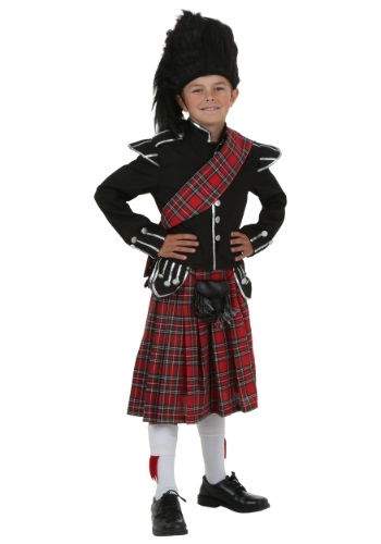 Disfraz infantil escocés